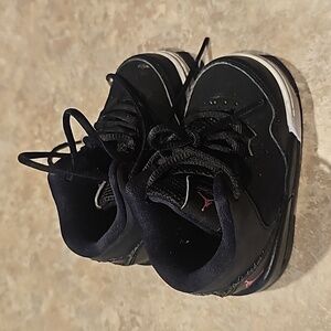 Size 4 baby Jordan sneakers